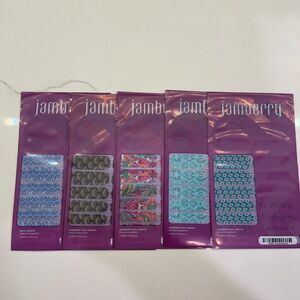 Jamberry Nails Lot of 5 full sets